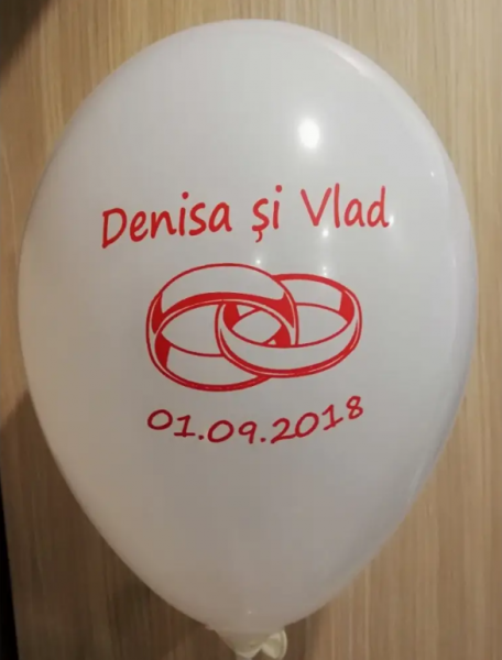 Baloane personalizate pentru nunta ta 