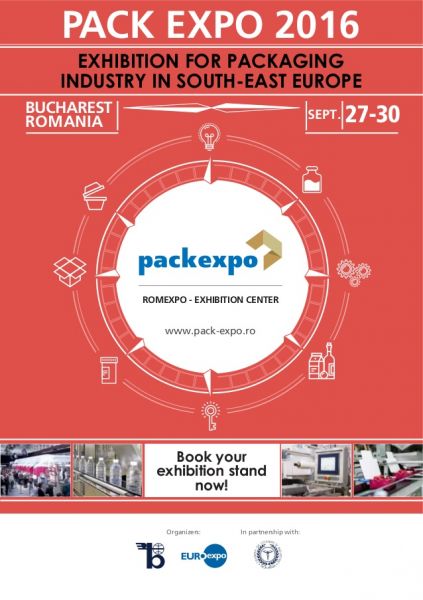 Pack Expo 2016, expozitia anului din Europa de Sud Est pentru industria de ambalaje si solutii de ambalare