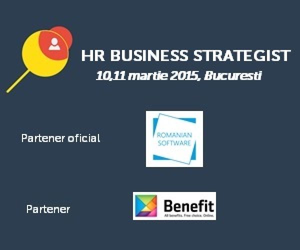 HR Business Strategist, 10 - 11 martie 2015