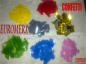 Confetti metalizate, confettii argintii, confeti multicolore