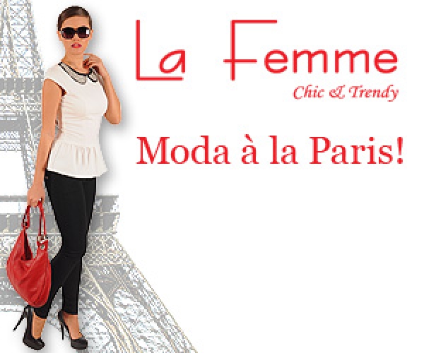 Rochii de seara si fuste in noua colectie La Femme inspirate din moda a la Paris
