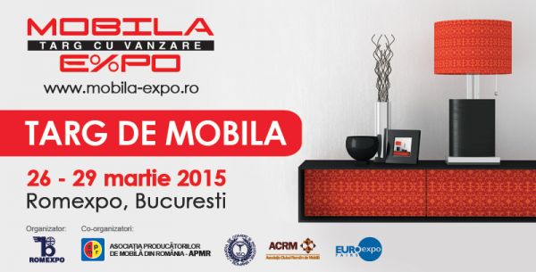 La finalul lunii martie incepe MOBILA EXPO - Targ de mobila cu vanzare