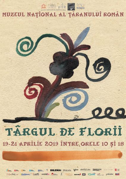 TARGUL DE FLORII, 19 - 21 aprilie 2019 la Muzeul National al Taranului Roman