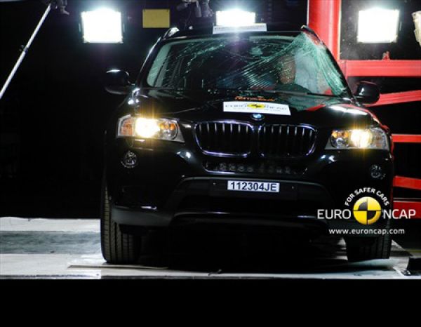Noul BMW X3 primeste cinci stele la testul de impact Euro NCAP