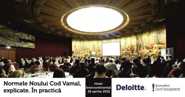 Normele Noului Cod Vamal, explicate. În practică - 26 aprilie 2016