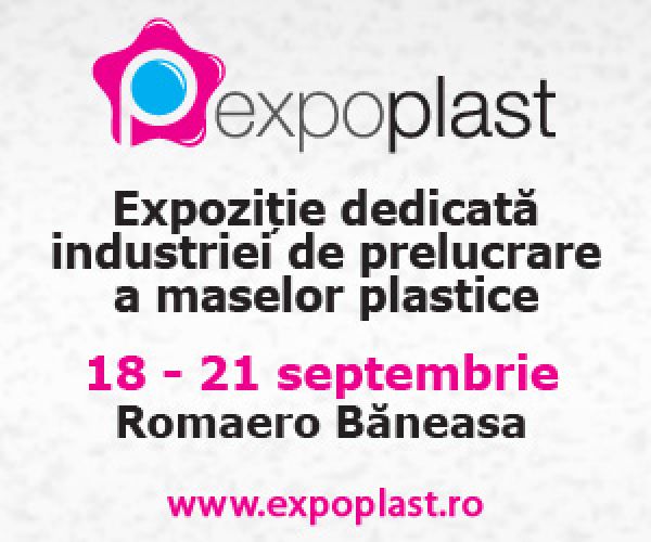Se lanseaza Expo Plast 2013, unica expozitie din Romania dedicata industriei de prelucrare a maselor plastice, 18 – 21 septembrie