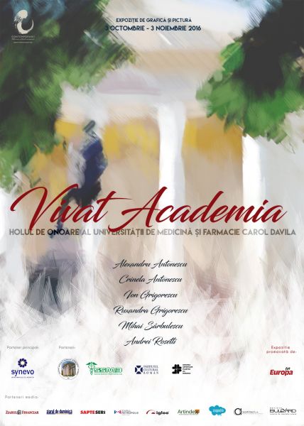 Expozitia Vivat Academia la UMF Carol Davila