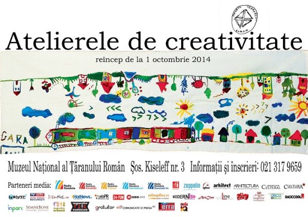 Atelierul de creativitate de la  Muzeul National al Taranului Roman, Anul scolar 2014-2015