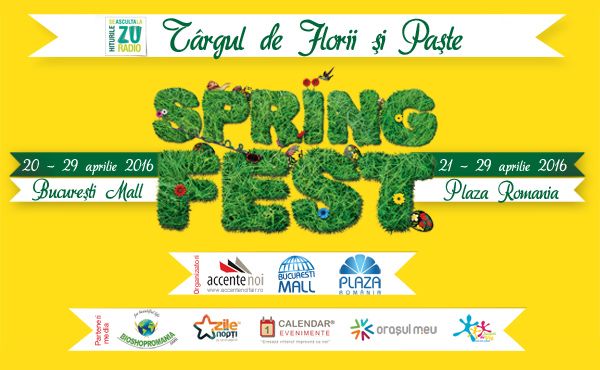 Vino la SPRING FEST - Targul Cadourilor de Florii si Paste 2016 in Bucuresti Mall - Vitan si Plaza Romania!