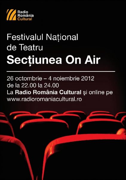 Festivalul National de Teatru - ON AIR la Radio Romania Cultural