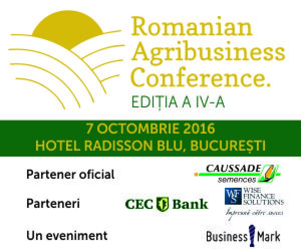 Romanian Agribusiness conference, 7 octombrie 2016