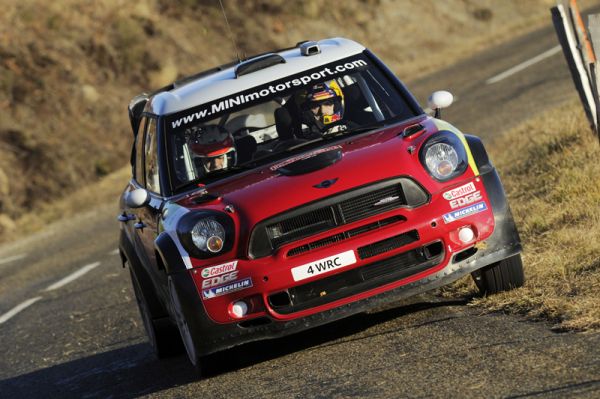 MINI obtine locul al doilea la Monte Carlo, raliul de debut in WRC