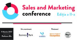 Sales & Marketing Conference, 9 martie 2017, Bucuresti